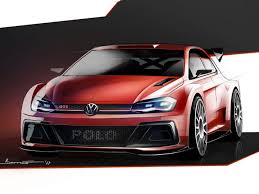 Volkswagen Teases Polo Gti Rally Version With Design Sketch