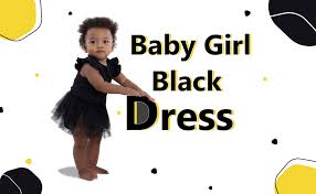 Amazon Com Sobowo Baby Girls My Little Black Tutu Dress Bodysuit 0 24m Clothing Shoes Jewelry