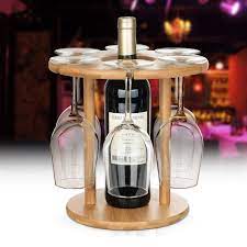 Check spelling or type a new query. Buy Detachable Wine Rack Wood Wine Glass Holder Bamboo Tabletop Wine Rack For 6 Glass And 1 Wine Bottle At Affordable Prices Free Shipping Real Reviews With Photos Joom
