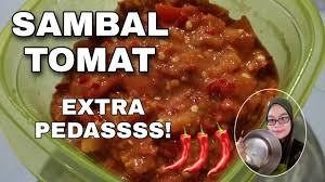 Resepi sambal tomato ikan bilis ni hasil sumbangan puan. Cara Buat Sambal Tomato Belacan Yang Pedas Youtube