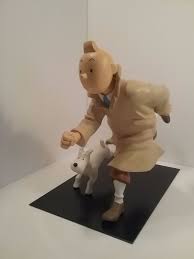 Herge Statuette Moulinsart 45101 Tintin Et Milou Running 2001 420pa Jan2020 400 Euro Oct 2017 620 Eur Oct2018 370 Mar20 Kuifje Stripfiguren Stripboeken