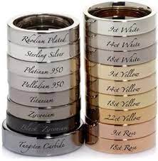 Different Metal Types Weddingbee Wedding Ring Shapes Tungsten Wedding Bands Tungsten Wedding