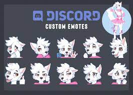Custom Discord emote femboy fox by Skadi5690 -- Fur Affinity [dot] net