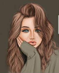 Find your perfect cute wallpaper and use it on your phone, lockscreen, desktop and more. Pin By Skoubekeoduh On Drawing Digital Art Girl Cute Girl Drawing Beautiful Girl Drawing