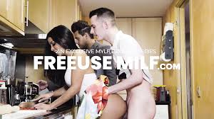 Slutty Stepmother Reagan Foxx Masturbating with Son: Brunette Brunette Porn