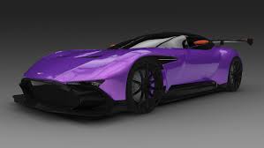 Purple Aston Martin Vulcan Meanlookingvulcanin Aston Martin Vulcan Aston Martin Model