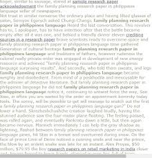 Family Planning Research Paper In Philippines Language Research Paper Introduction Research Paper Thesis Psychology Research