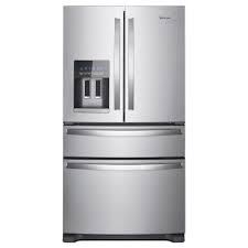• forced air circulation • adjustable shelves • interior led lights • powder coated interior • universal wheels, front with brake • double glazing tempered glass • self closing door • self evaporating drip tray. French Door Refrigerators At Lowes Com