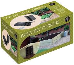 You can repurpose just about anything around you if you use your imagination. Garland Raised Bed Corners 4 Brackets Screws Black 15x15x15 Cm Amazon Co Uk Garden Outdoors