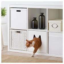 Kallax Katzenhaus Weiss Ikea Deutschland Idei Ikea Koshachya Komnata Koshachi Doma