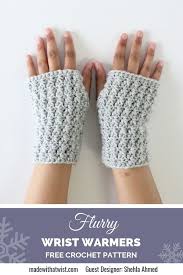 The ombre fingerless gloves are great for beginners and make a nice solid accessory, no holes, just warmth. Free Star Stitch Wrist Warmers Crochet Pattern Bonus Matching Crochet Fingerless Gloves Free Pattern Crochet Gloves Pattern Fingerless Gloves Crochet Pattern
