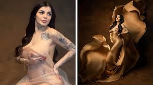 Karely Ruiz, estrella de OnlyFans, muestra orgullosa su baby bump en  atrevidas transparencia