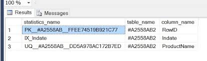 Sql Server Doesn T Have The Statistics For The Table Variable Stack Overflow