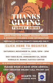 A typical day at hearts to nourish hope was good. Clayton County District Attorney Partners With Community Groups For Thanksgiving Turkey Drive Event Clayton County Board Of Commissioners Office Of Communications Mdash Nextdoor Nextdoor
