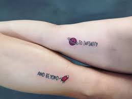 This couple got beast and the beautiful belle. Take Inspiration From The Coolest Couple Tattoos We Found On The Internet