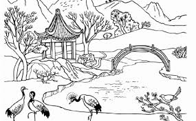 Dibujos Para Colorear Paisajes