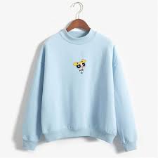 Kalıplarımız normal kesim olup bisiklet yakadır. The Powerpuff Girls Sweatshirt Top Hoodie Girl Sweatshirts Hoodies Womens Sweatshirts