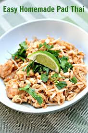 The Best Easy Homemade Pad Thai Recipe Recipe Pad Thai Recipe Pad Thai Recipes