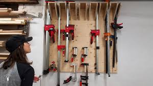 Here's how we built one. Build A Clamp Rack Diy Montreal