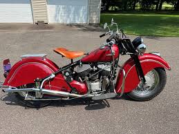 Image result for Indian Red 1946 Motorcycle