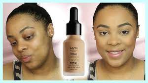 Item 7 nyx professional makeup total control drop foundation deep sable 0.43 fl. Nyx Total Control Drop Foundation First Impression Marilenny Pina Youtube