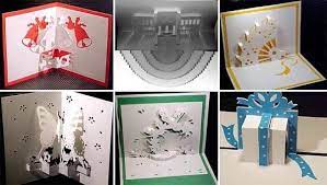 Buy cheap blank cards and other craft supplies online. Free Diy Kirigami Greetings Cards Patterns Kirigami Patterns Pop Up Card Templates Kirigami