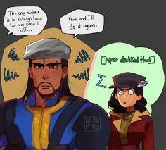 Piper doesn't get it does she? more art lolol : r/fo4