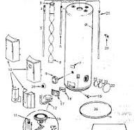 Reliance 1-40-NOPT6 Gas Water Heater Parts | Diagrams & OEM ...
