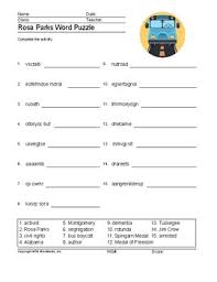 We did not find results for: Rosa Parks Word Search And Word Puzzle Worksheet Pack By Lesson Machine