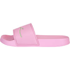 Finde damenmode, herrenmode, möbel & mehr aus besten online shops. Karl Kani Signature Pool Slides Damen Badelatschen Rosa Hier Bestellen
