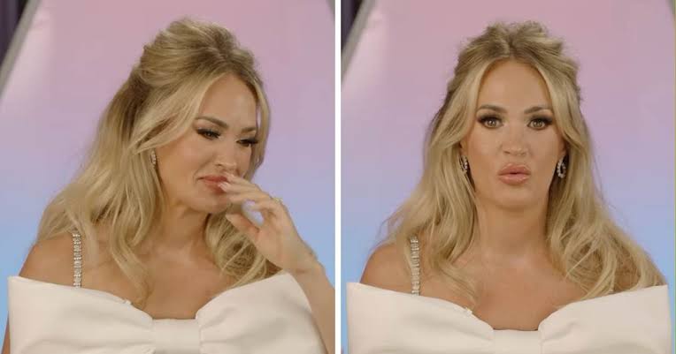 Carrie Underwood breaks down in tears over video of her 'American Idol' journey: 'It's so unbelievable'