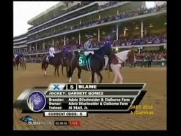 Breeders Cup Classic 2010 Blame Zenyatta