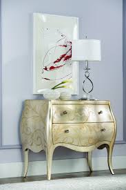 Jessica Mcclintock Collection Accent Silver Leaf Chest Jessicamcclintock Americandrew Furni Metallic Painted Furniture Furniture American Drew Furniture