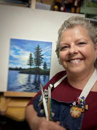 Hi all! I just wanted to introduce myself and share a painting.