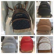 Check spelling or type a new query. New Michael Kors Abbey Xs Studded Mini Backpack Crossbody Nwt Michael Kors Mini Backpack Michael Kors Bag Handbags Michael Kors