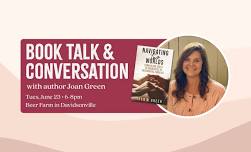 Joan Green – Book Talk and Conversation