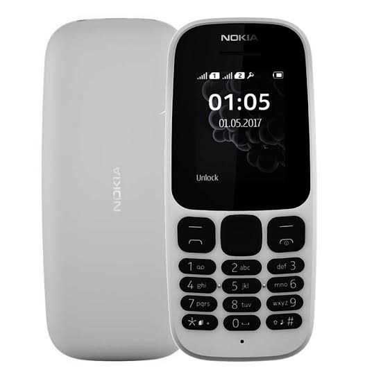 Image result for nokia 105 dual sim white"