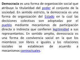 Sin embargo, cuando hacemos filosofía no basta que nos quedemos en el análisis etimológico de las expresiones. Democracia Grado 5 Ppt Descargar