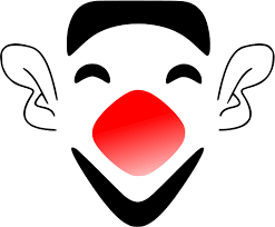 Laughing Clown Face Clown Faces Funny Cartoon Faces Clown