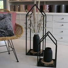 Beliebte vorhaben, haus / deko. Kaminholzregal Innen Schwarz Modern Haus Deko 2 Tlg Ebay