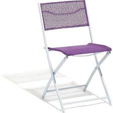 Chaise De Jardin Violette Et Blanche Table Chaise Salon De Jardin Mobilier De Jardin Jardin Plein Ai Outdoor Chairs Folding Chair Outdoor Furniture
