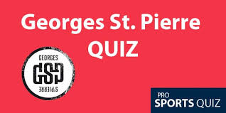 These mixed martial arts fighters pummel each other into submission for fans worldwide. Georges St Pierre Quiz The Best Gsp Trivia Challenge 2021