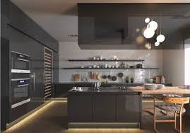 Devol) if you want to bring pattern into a black kitchen, floor tiles are a great way to do so. Black Kitchen Design Pictures