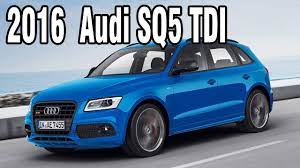 2016 Audi Sq5 Tdi Suv Performance Review Audi Audi Rs Sq5