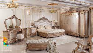 افخم غرف النوم للعرسان 2019 2020 Classic Bedroom Furniture King Bedroom Furniture Bedroom Furniture Design