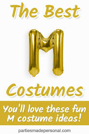 Click on your favorite letter to see all the fancy dress ideas starting . Best Costumes Starting With M There S Something For Everyone Parties Made Personal