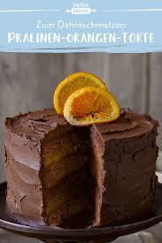 Orangentorte Mit Pralinen Cremig Luftig Die Besten Backrezepte Mit Gelinggarantie Rezept Orangen Torte Kuchen Ohne Zucker Und Mehl Backen