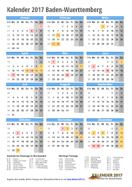Kalender berlin 2020 download als pdf oder png. Kalender 2017 Baden Wurttemberg Zum Ausdrucken Kalender 2017