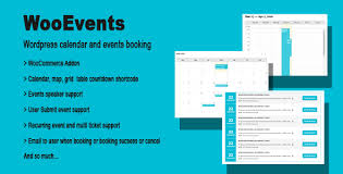 Wooevents Wordpress Calendar And Event Booking Plugin Rating Reviews Demo Download