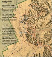 Trail descriptions for zion national park. United States National Parks And Monuments Maps Perry Castaneda Map Collection Ut Library Online